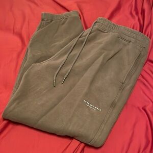 Abercrombie and Fitch Taupe Sweatpants Joggers